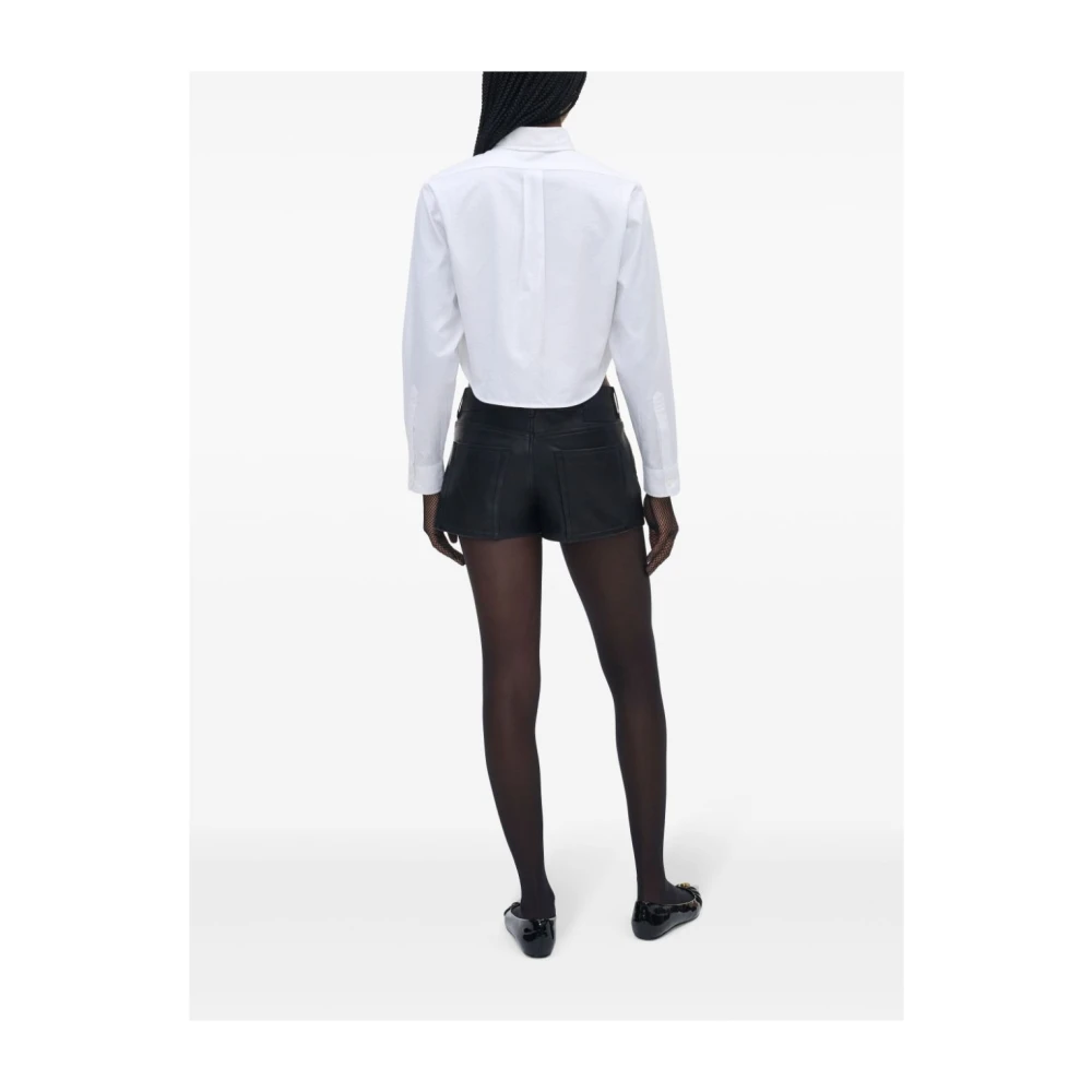 Marc Jacobs Witte Monogram Jacquard Shirt White Dames
