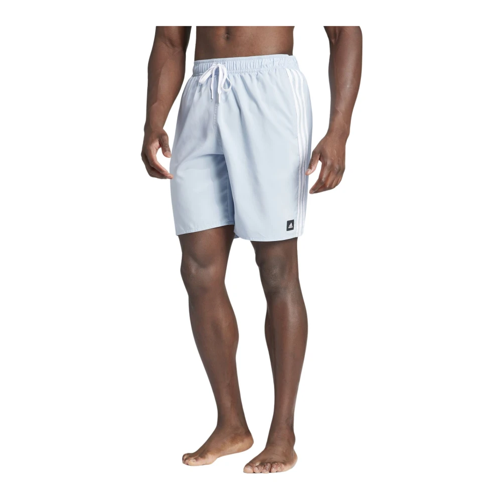 Adidas Gestreepte Boxershorts voor Mannen Blue Heren