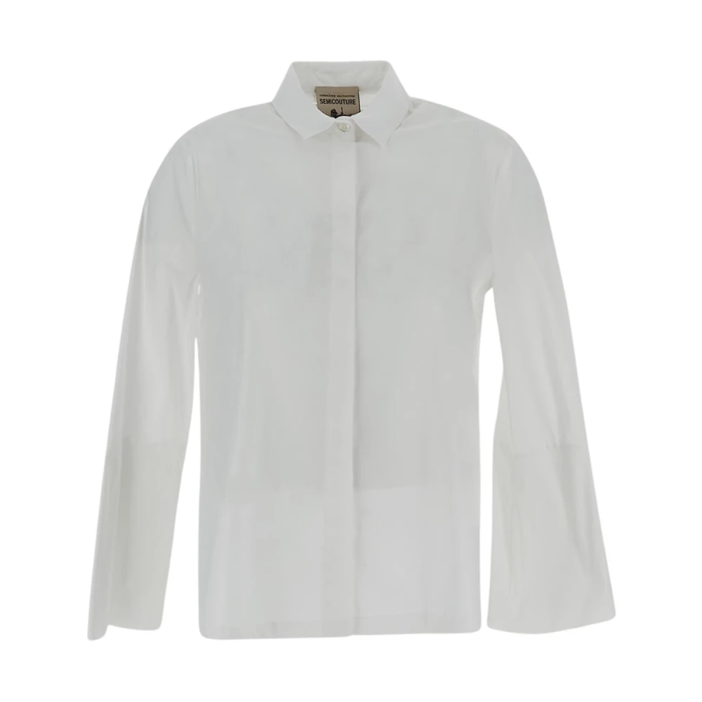 Semicouture Shirts White Dames