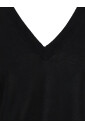 pull-court-noir-col-en-v-coton-soie