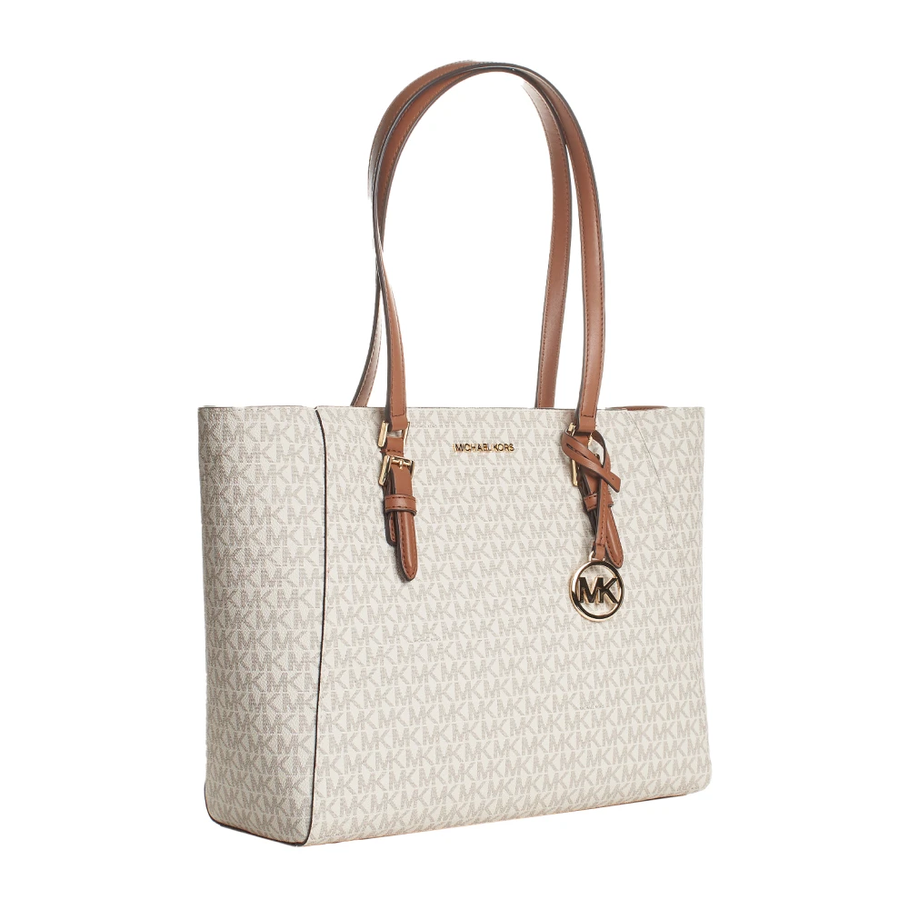 Michael Kors Omkeerbare leren tote tas Beige Dames