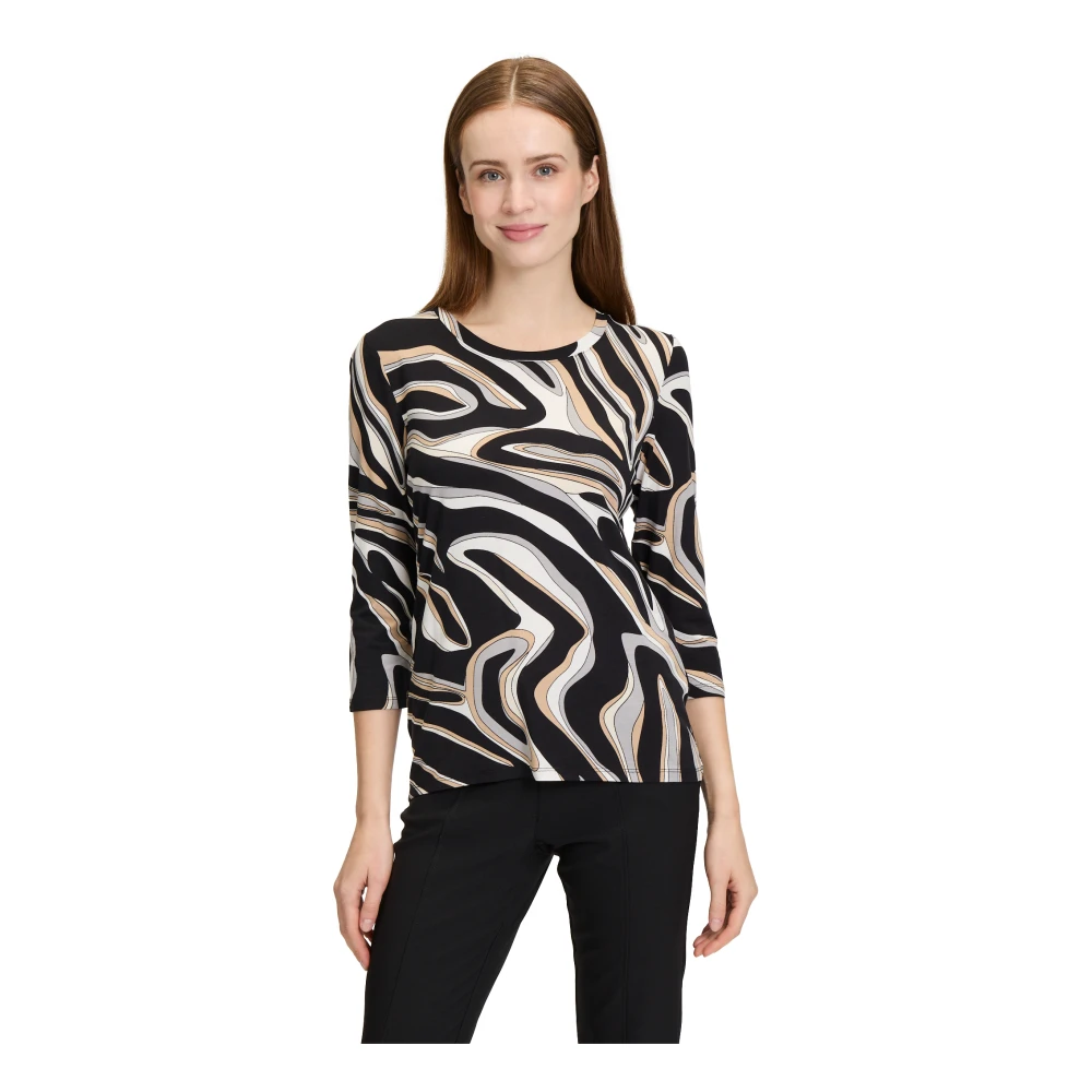 Betty Barclay Dierenprint Basic Shirt Multicolor Dames