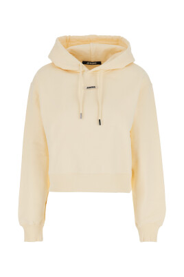 sweat-a-capuche-court-beige-avec-cordon