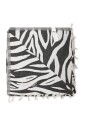 zebra-motif-cotton-beach-towel