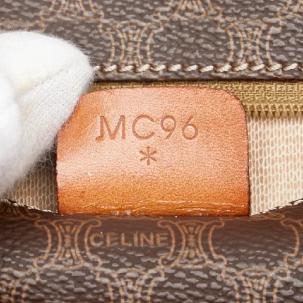 Celine Vintage Pre-owned Leather celine-bags Brown Dames