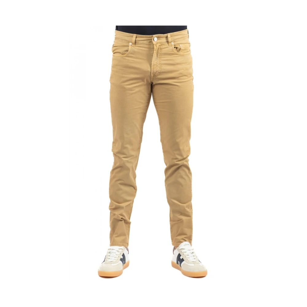 Siviglia Hombre Marrón Pantalones, Talla: W33