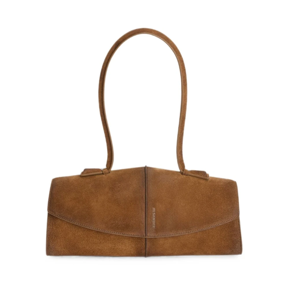 Jil Sander Linea Shoulder Bag - Female - Shoulder Bags - Brown - One Size - Bags