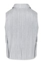gilet-a-rayures-gris-avec-col-revers