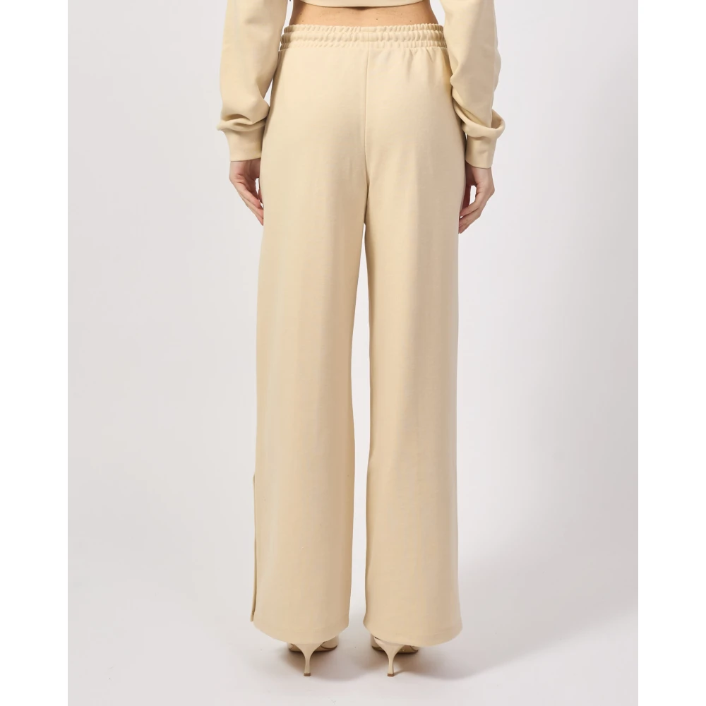 PATRIZIA PEPE Beige Urban Style Broek Beige Dames