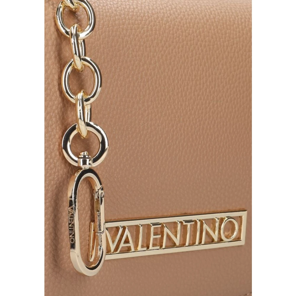 Valentino by Mario Valentino Vinyl Schoudertas Beige Dames