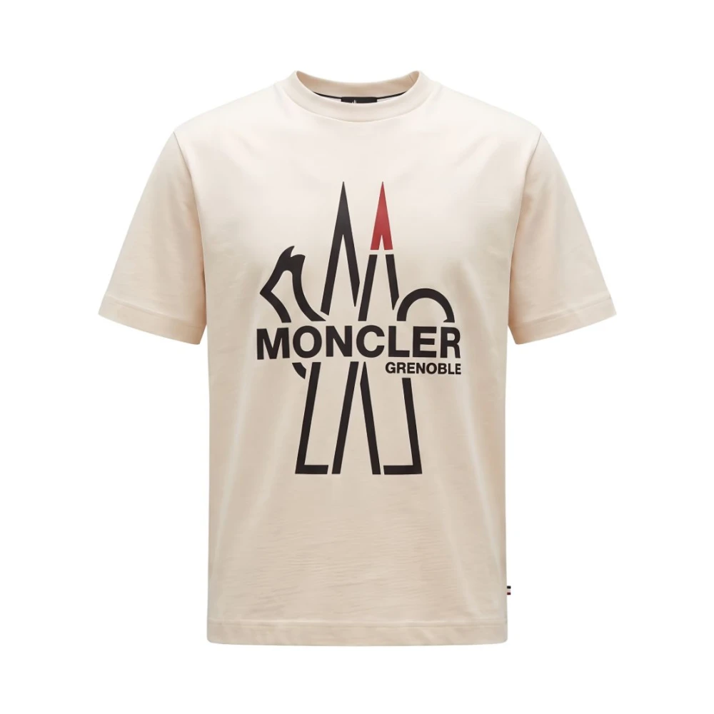 Moncler Uomo Beige Top, L, New,