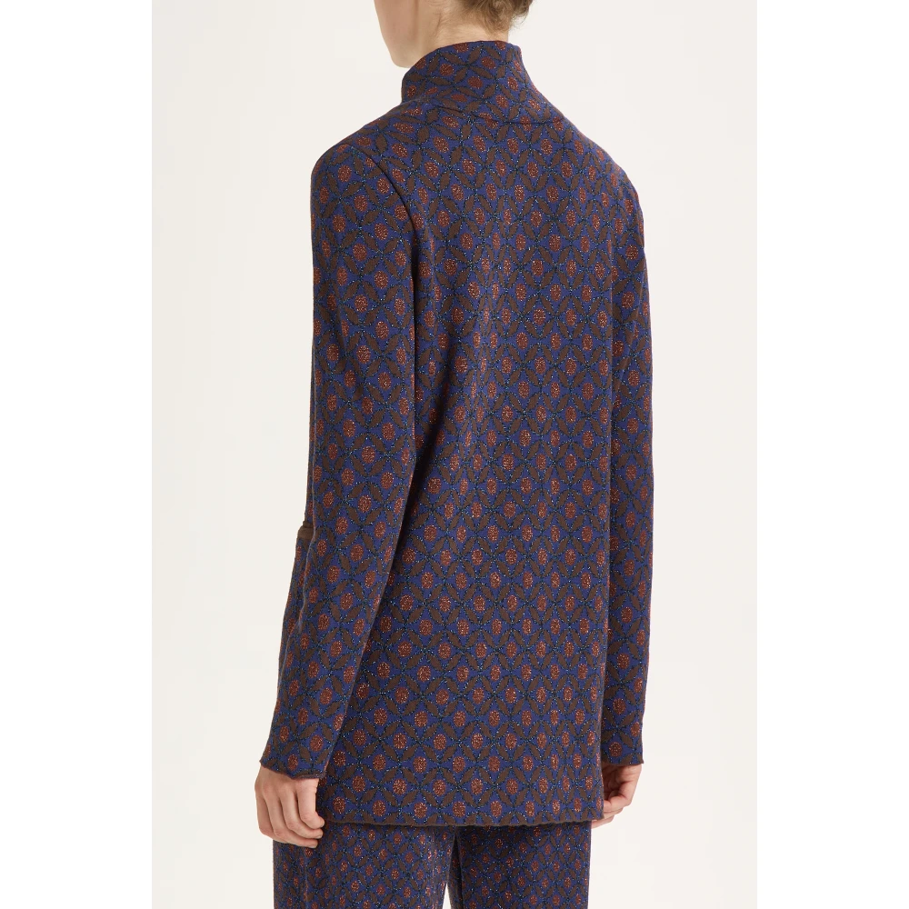 Maliparmi Lucky Pois Jacquard JAS Blue Dames