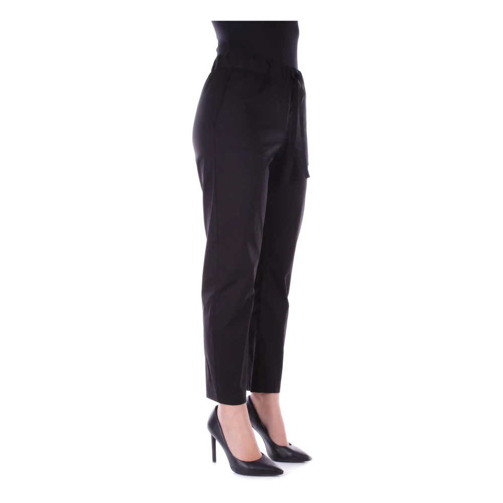 Semicouture Slim-fit Trousers Black Dames