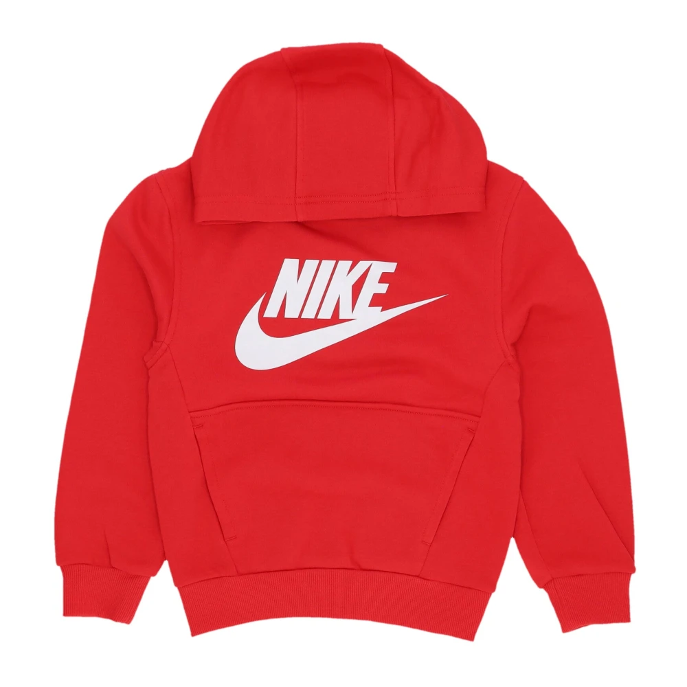 Nike Pojke B Sportswear Club Fleece Hoodie Red, Pojke