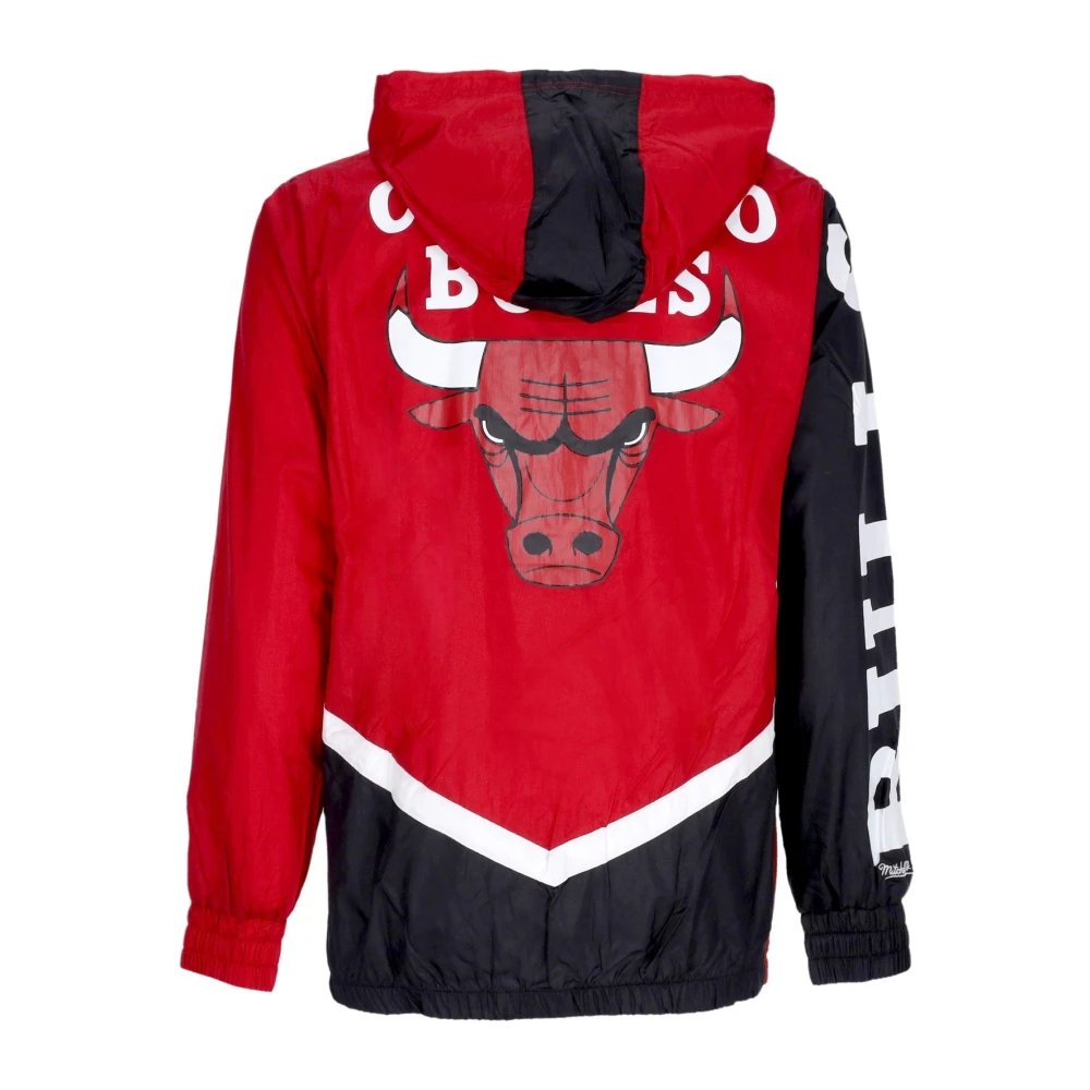 Mitchell & Ness Chicago Bulls NBA Windbreaker Red Heren