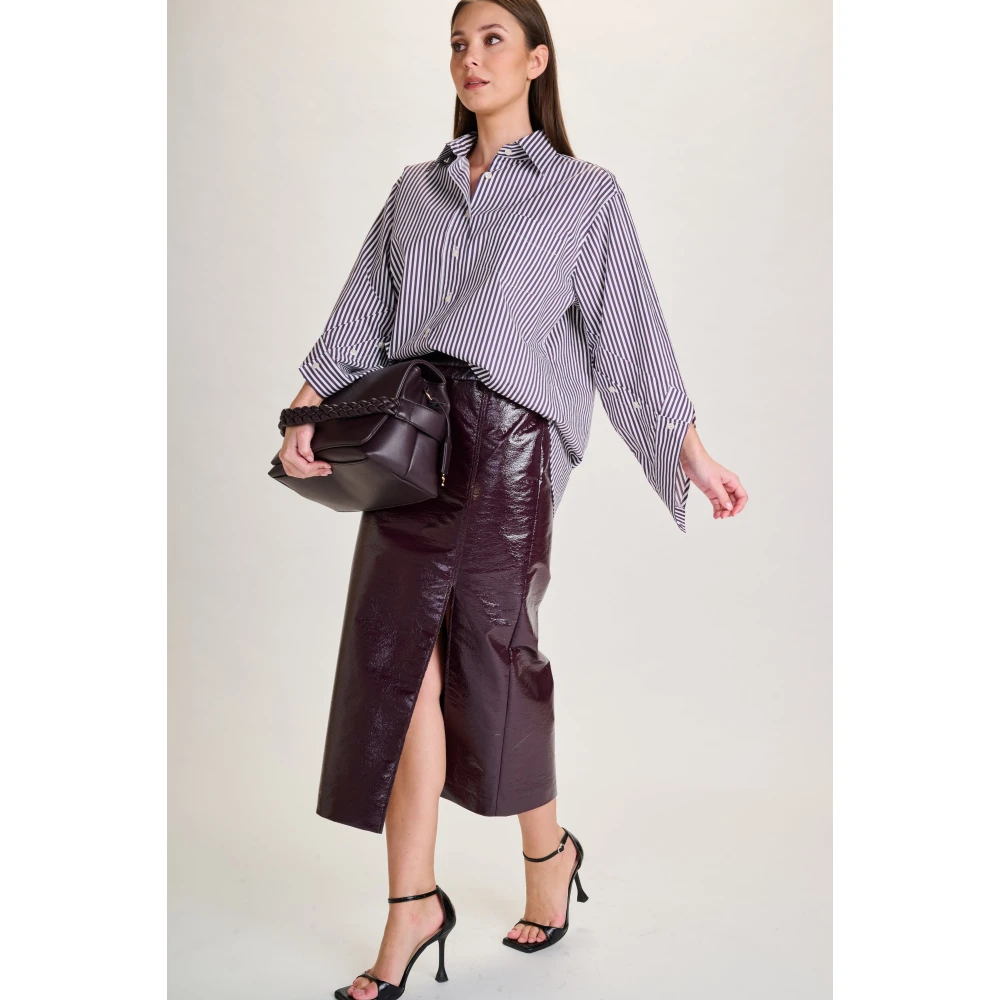 March23 Alice Blouse Purple Dames