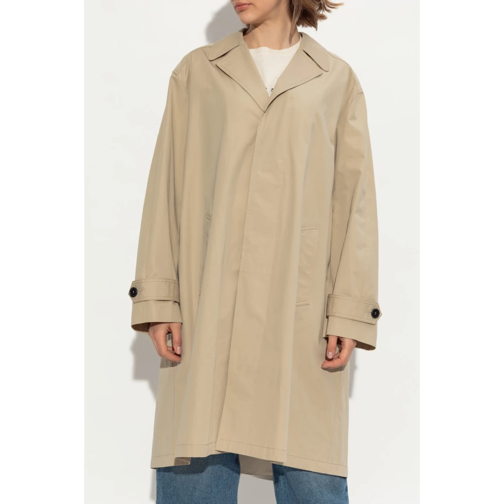 MM6 Maison Margiela Katoenen jas Beige Dames