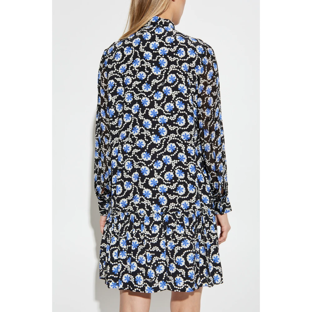Diane Von Furstenberg Jurk Ami Blue Dames