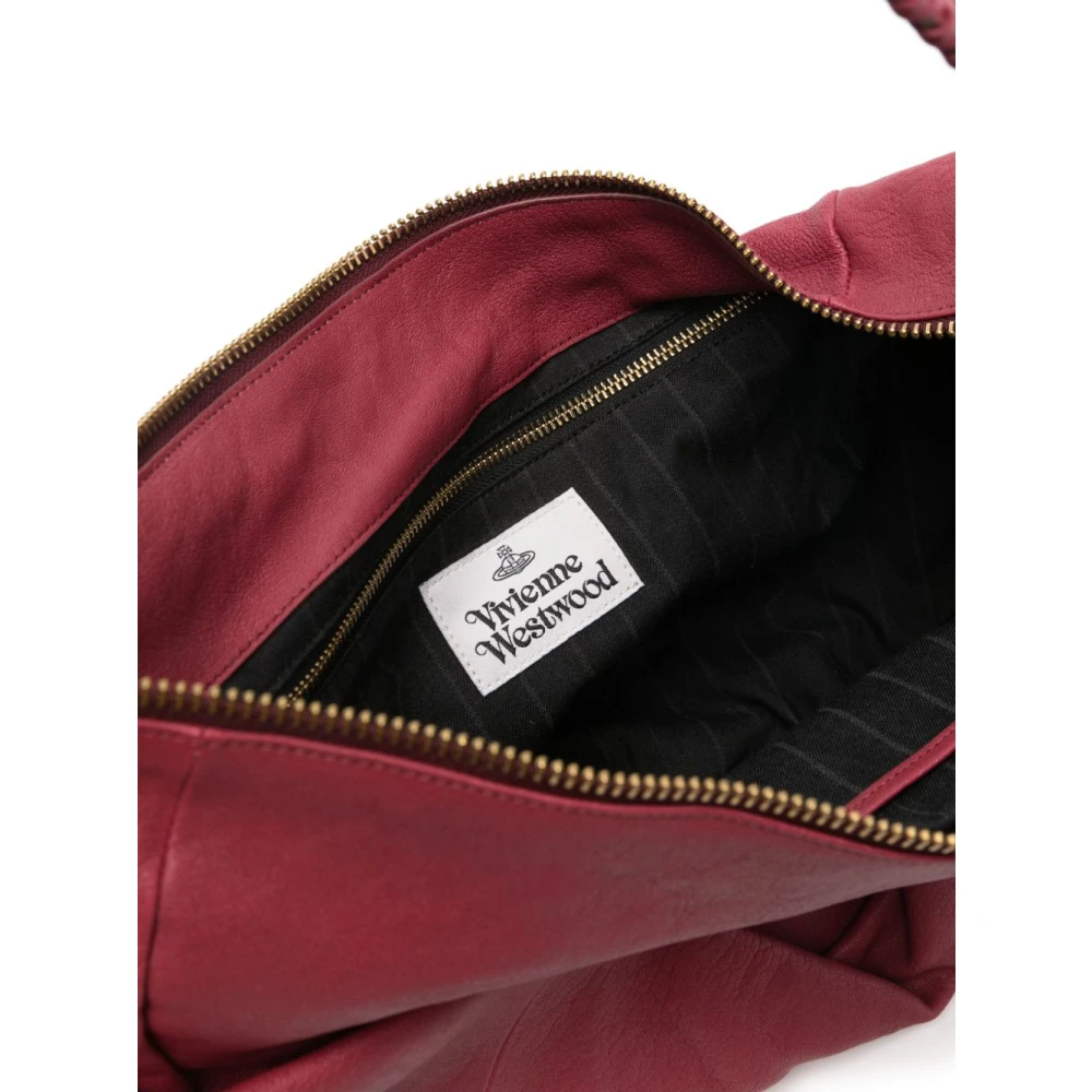 Vivienne Westwood Rode Wijn Schoudertas met Polsband Red Dames