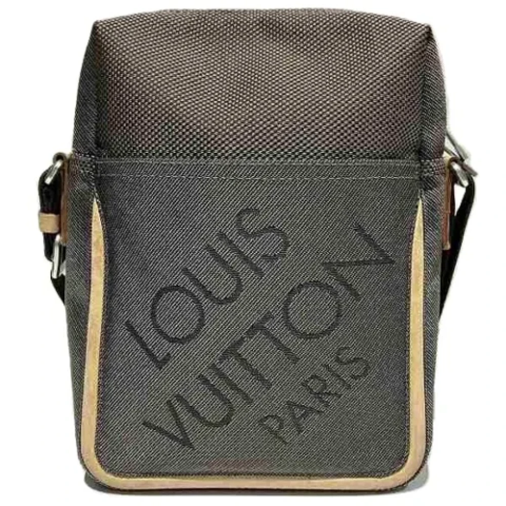 Louis Vuitton Vintage Pre-owned Canvas shoulder-bags Brown Heren