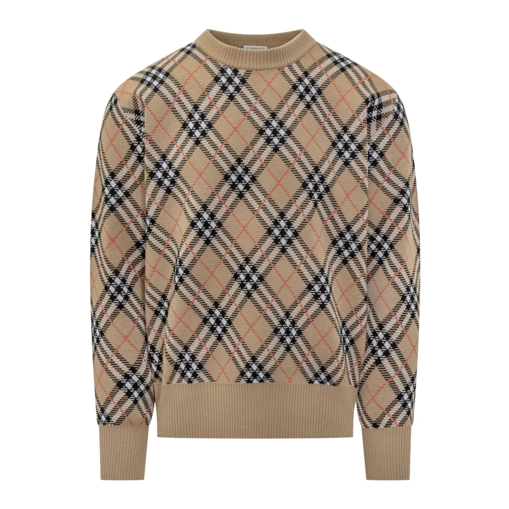 Burberry Uomo Beige Maglie, S, New,