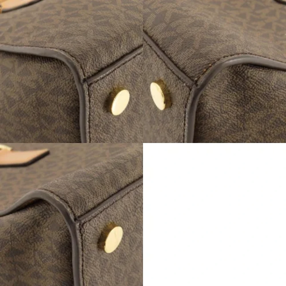 Michael Kors Pre-owned Plastic totes Brown Dames