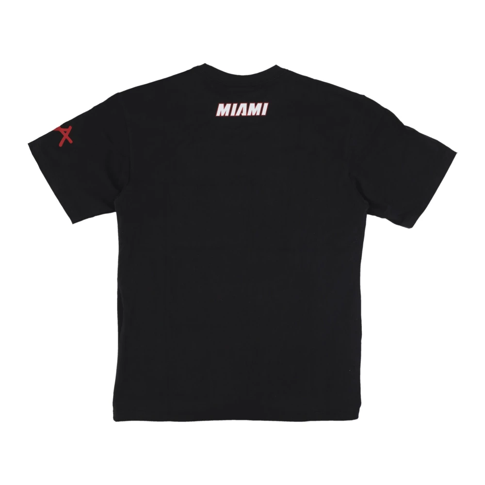 Mitchell & Ness Vintage Dwyane Wade Miami Heat Tee Black Heren