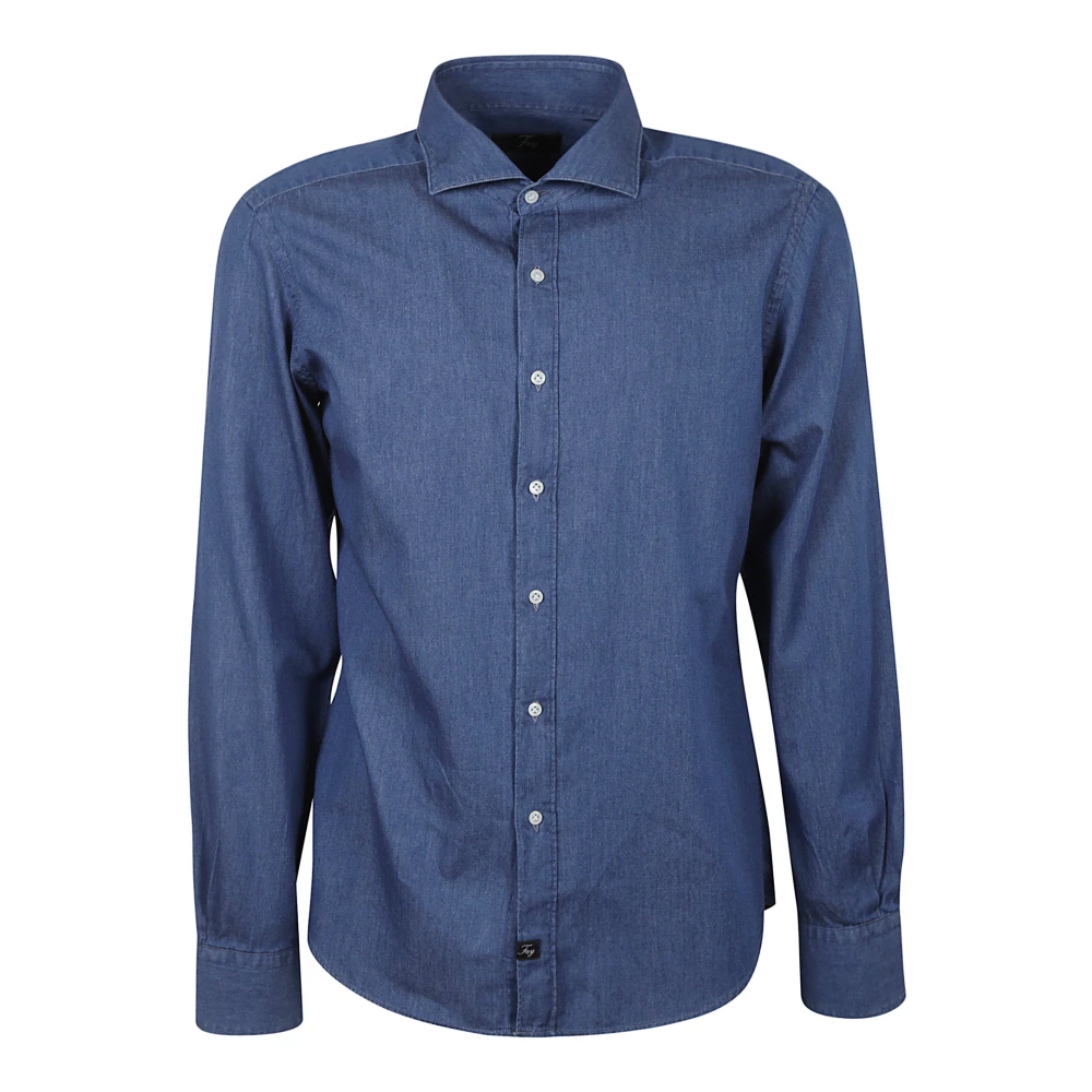 Shirts > Denim Shirts - - Fay - Modalova