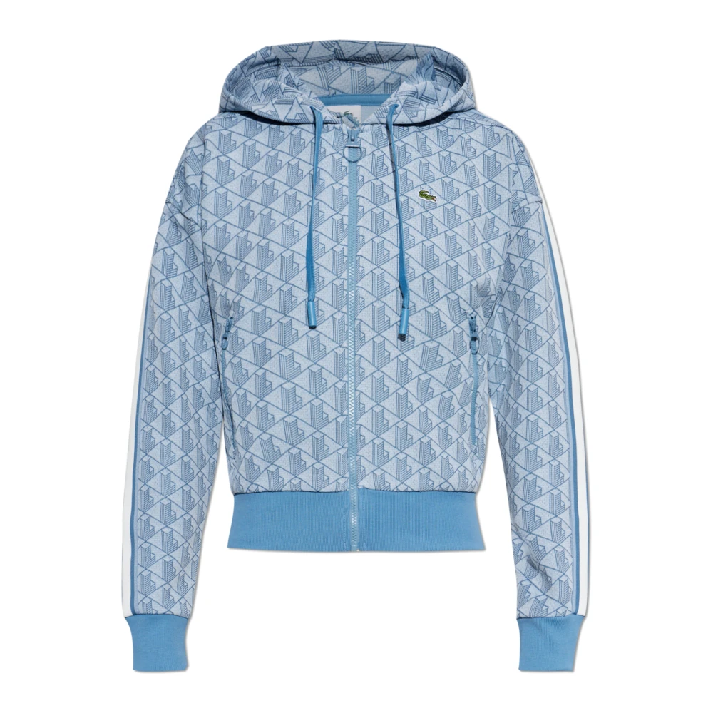 Lacoste Donna Blu Felpe, Xs, New,