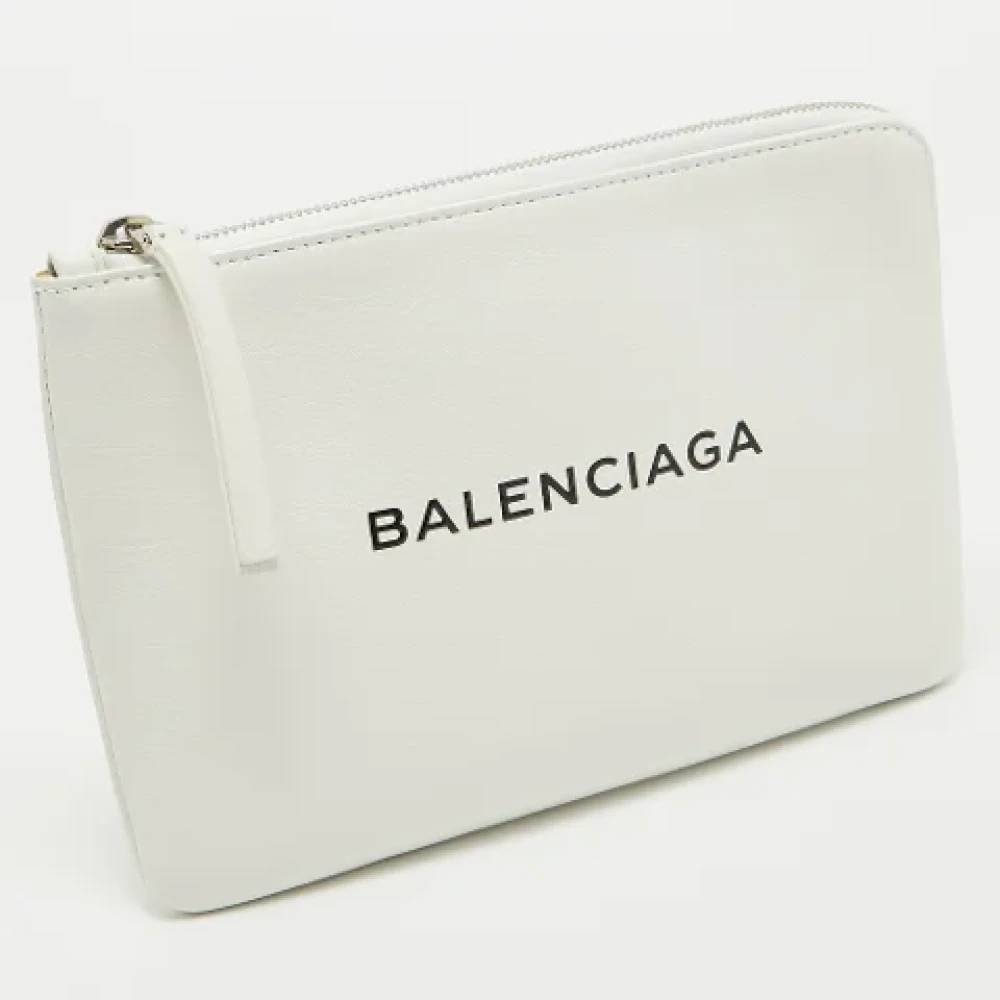 Balenciaga Vintage Pre-owned Leather balenciaga-bags White Dames