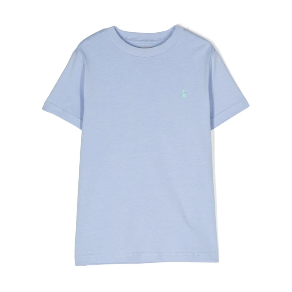 Ralph Lauren Blå Bomull Polo Pony T-shirt Blue, Pojke