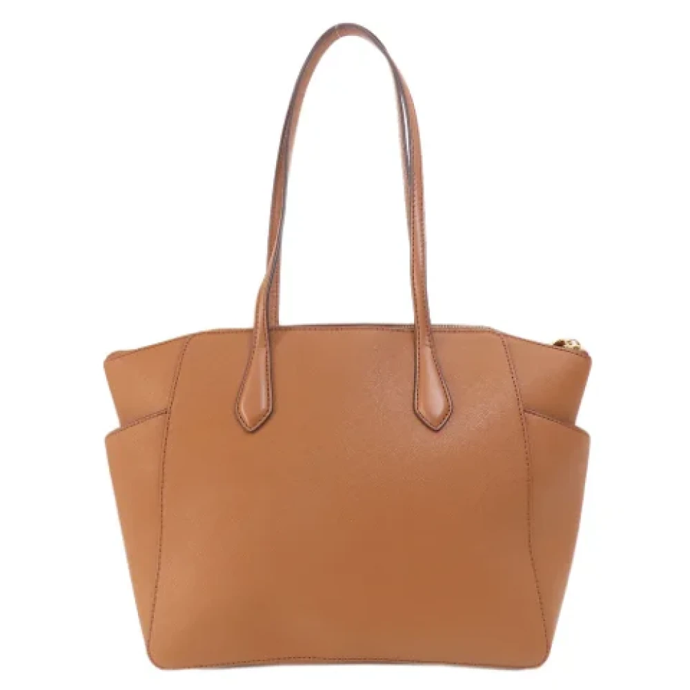 Michael Kors Pre-owned Fabric totes Brown Dames