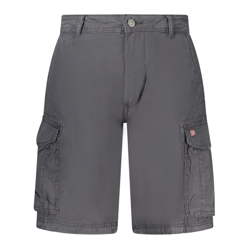 Napapijri Men's Black Noto Bermuda Shorts - Casual Shorts - W36 - Shorts