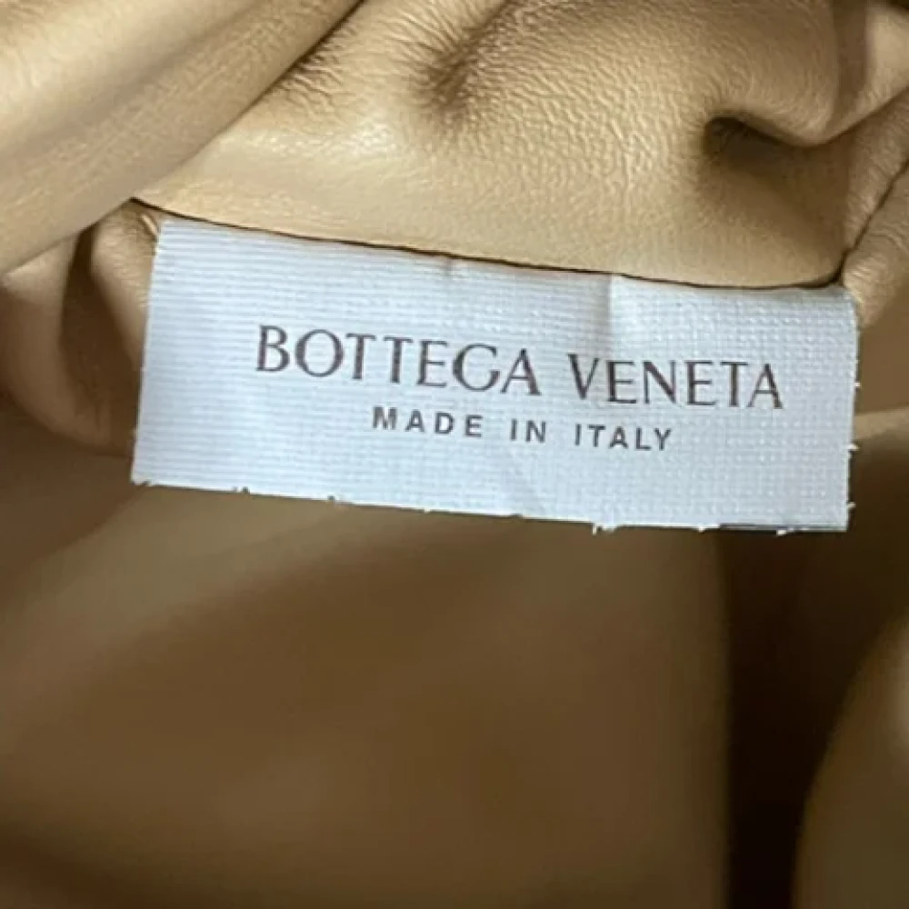 Bottega Veneta Vintage Pre-owned Leather pouches Yellow Dames