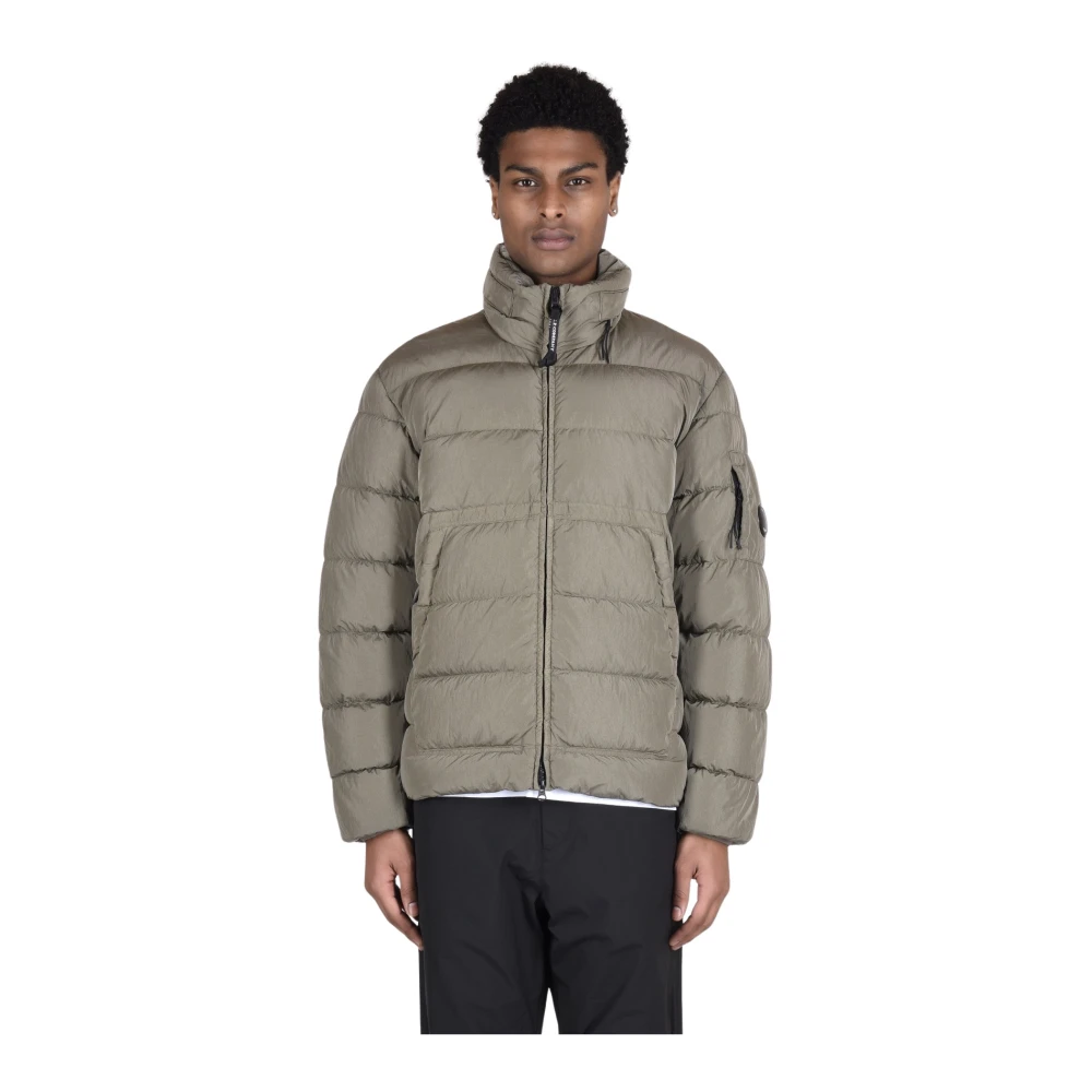 C.P. Company Chrome-R Walnoot donsjack Beige Heren