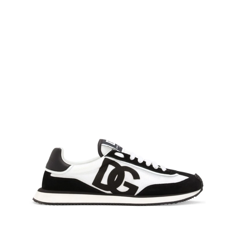 Dolce & Gabbana Dg Cushion Trainers - Male - Sneakers - Black - 9 Uk - Shoes