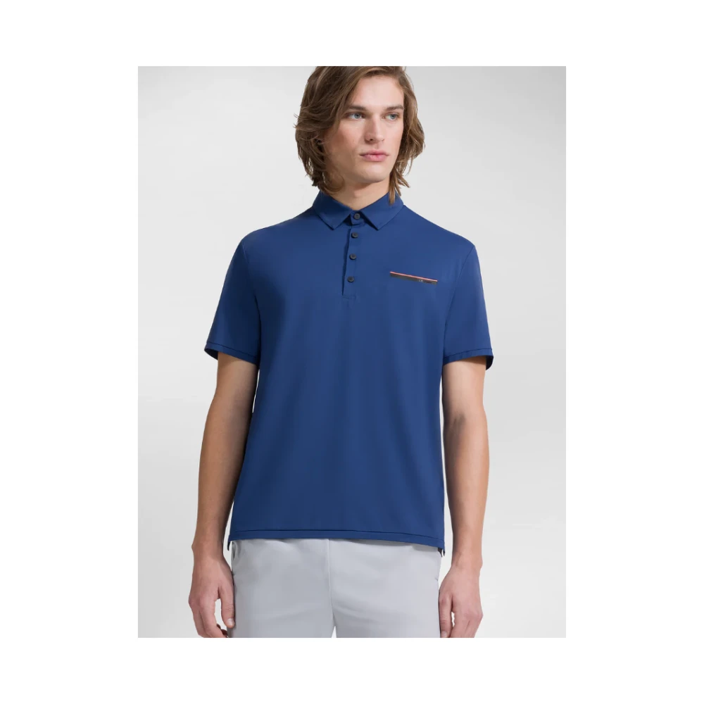 RRD Oxford Pocket Polo Blue Heren