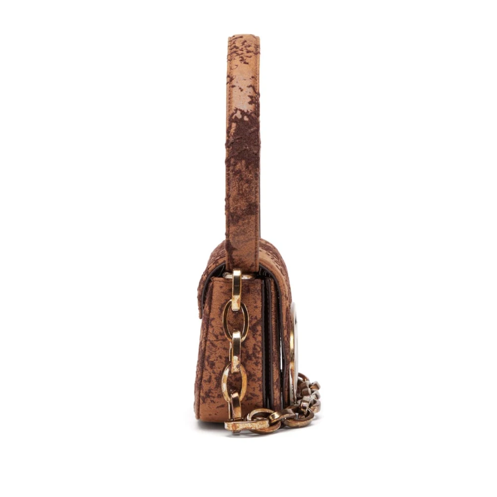 Diesel Bruine Schoudertas voor Vrouwen Brown Dames