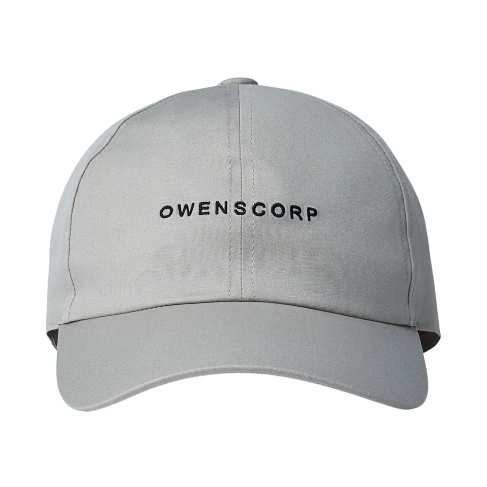 Rick Owens Uomo Bianco - Cappellino Da Baseball In Twill Di Cotone Con Logo - Accessories - S