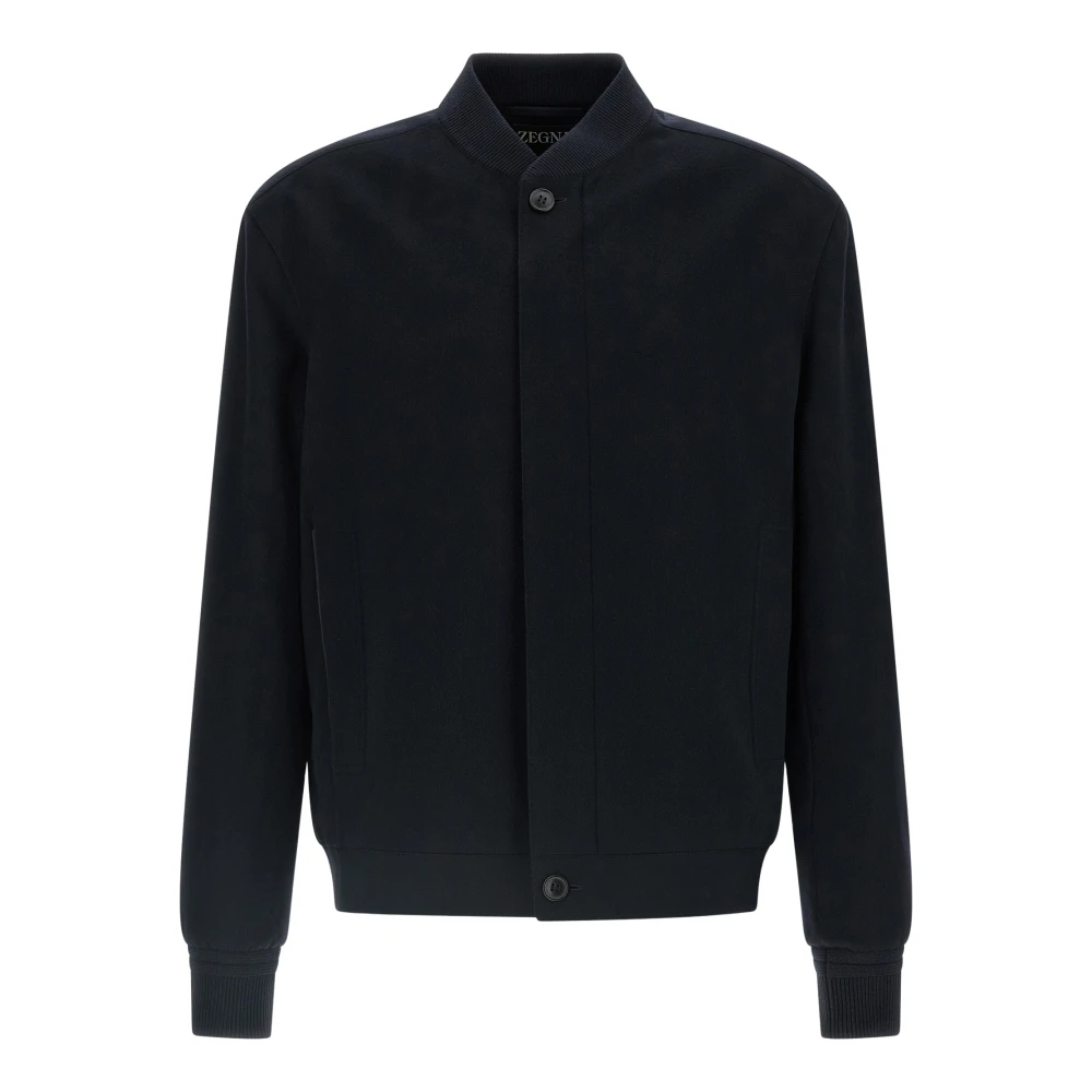 Zegna Uomo Blu - Bomber Jacket - Jackets - L