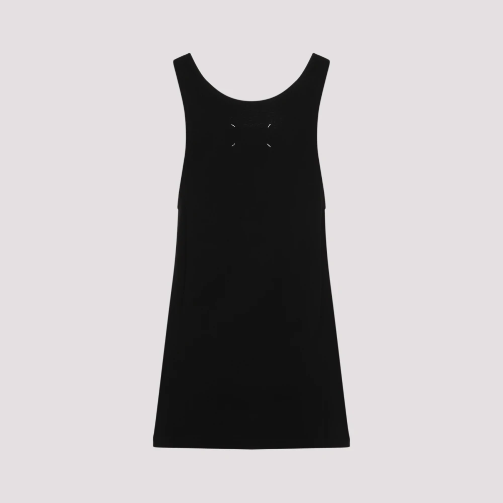 Maison Margiela Zwarte Topkleding voor Vrouwen Black Dames