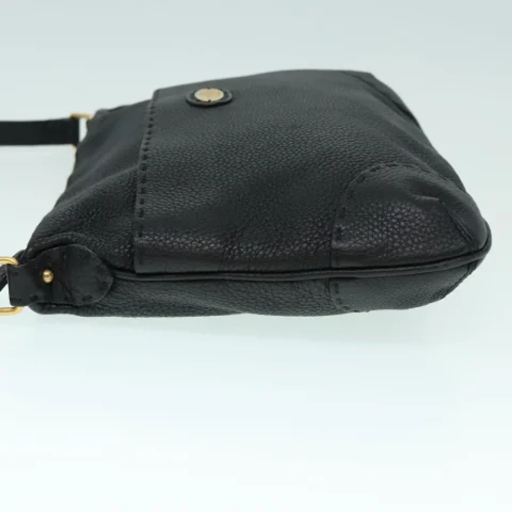 Fendi Vintage Pre-owned Leather fendi-bags Black Dames