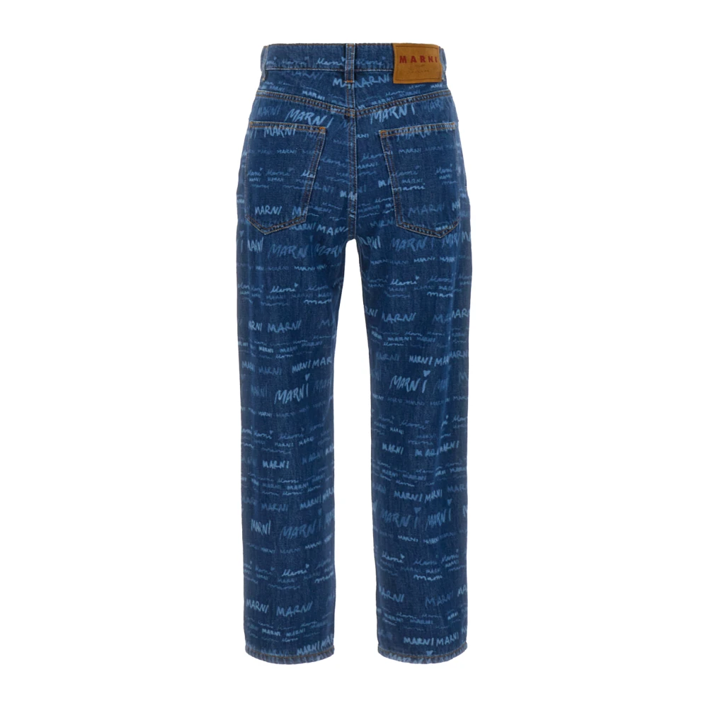 Marni Klassieke Denim Jeans voor dagelijks gebruik Blue Dames