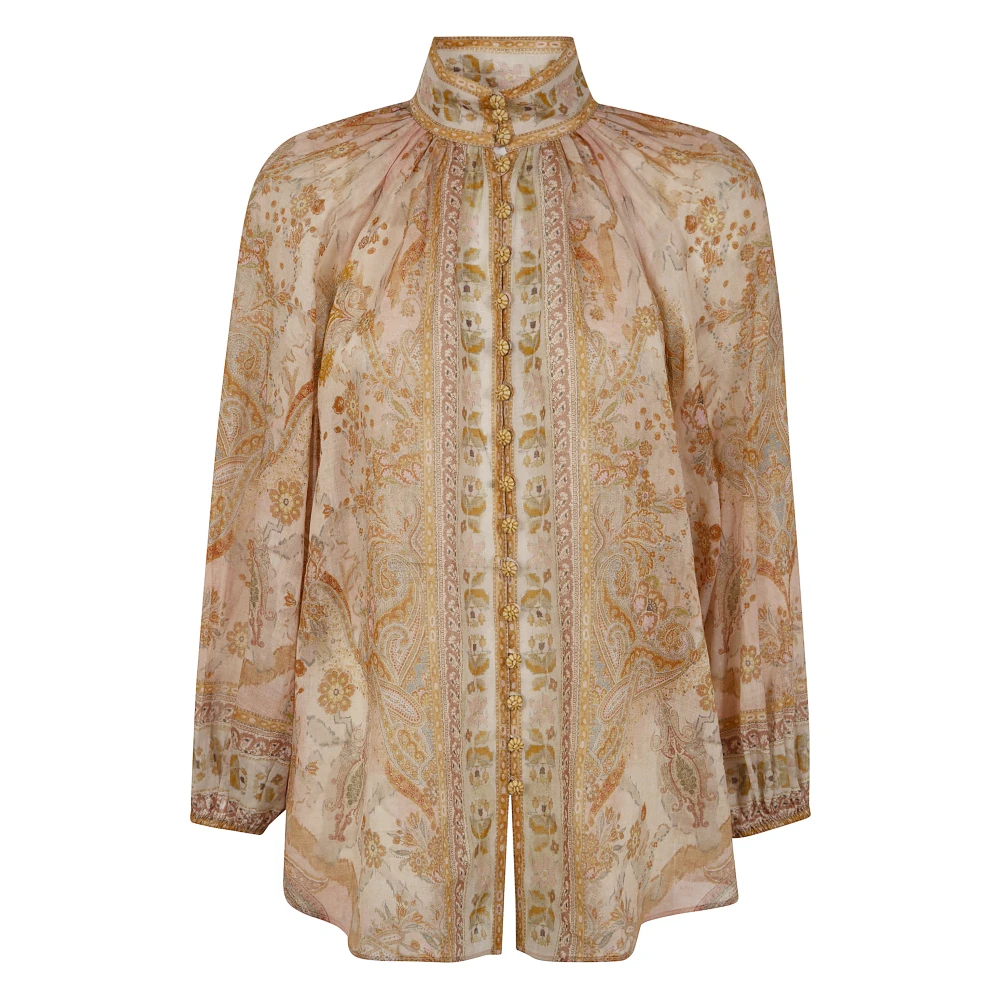 Zimmermann Flowy Acacia Blouse Multicolor Dames