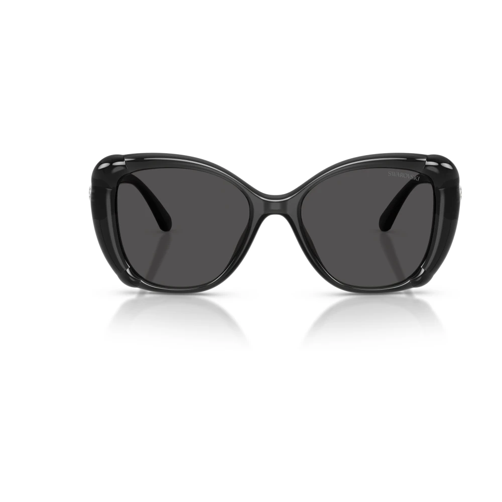 Swarovski Black Sunglasses, Female, 53 Mm, Sk6051u Sunglasses