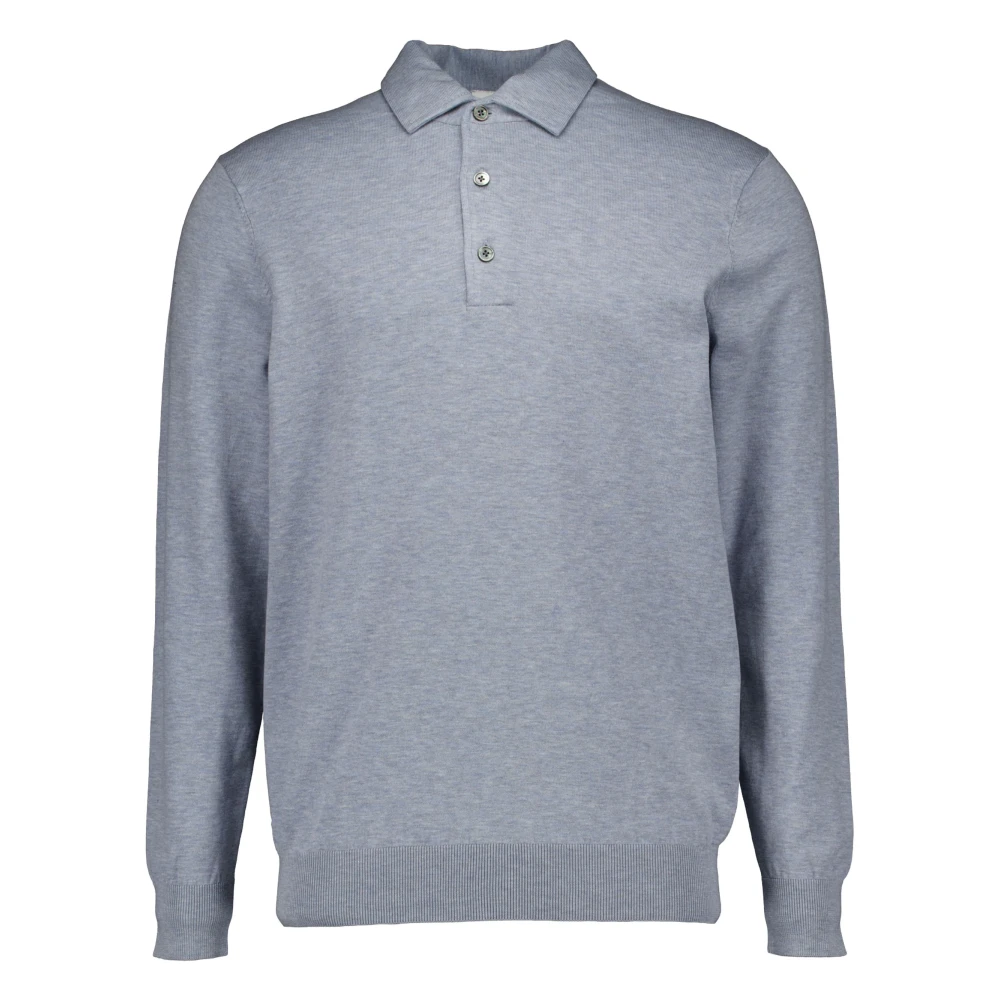 Profuomo Blue Polo Shirts, Male, 2XL, Ppxj10005 Polo