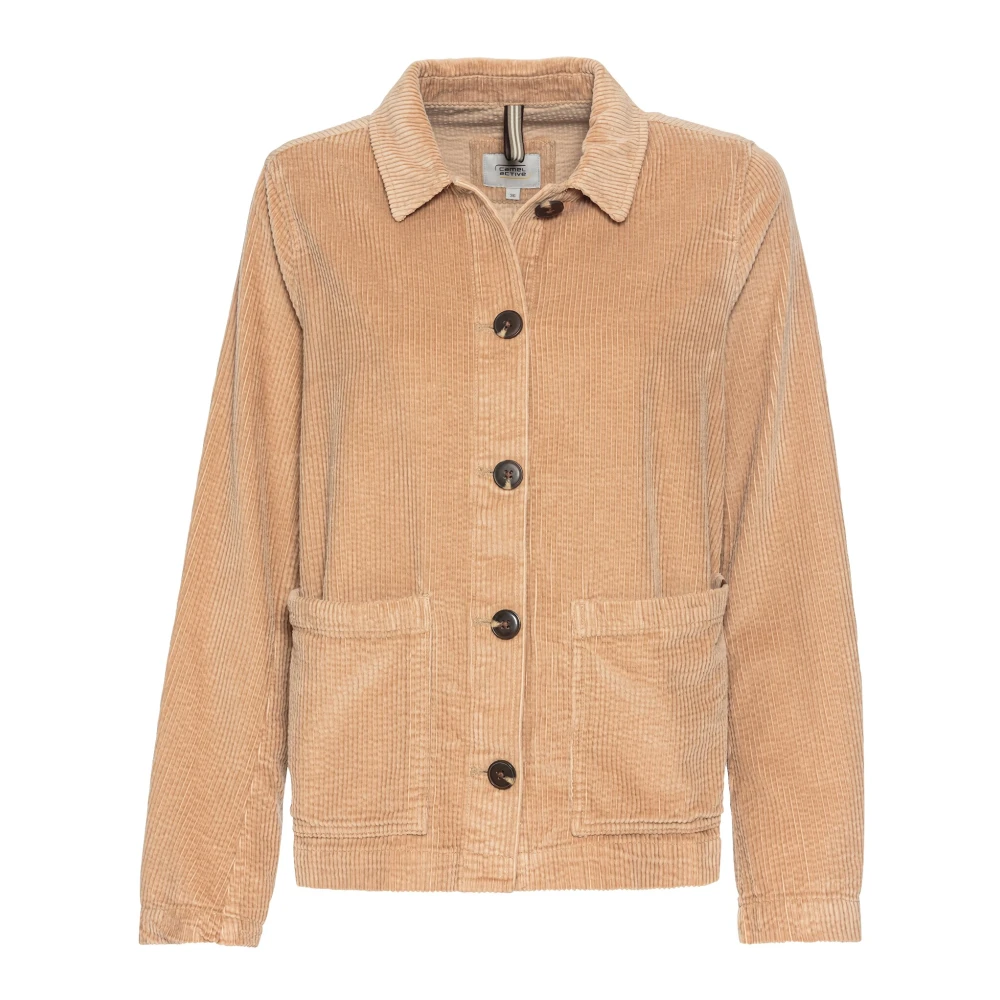 Camel active Stijlvolle Blazer voor Mannen Beige Dames
