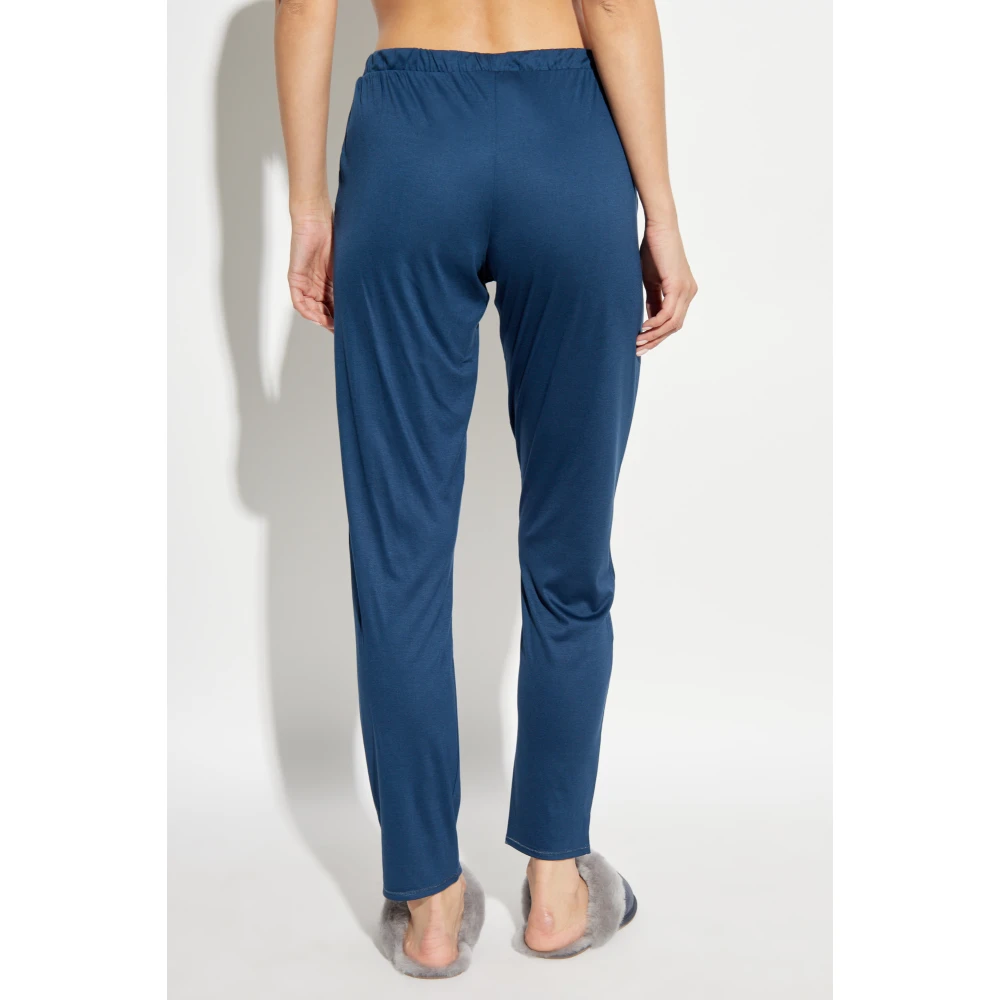 Hanro Broek Grand Central Blue Dames