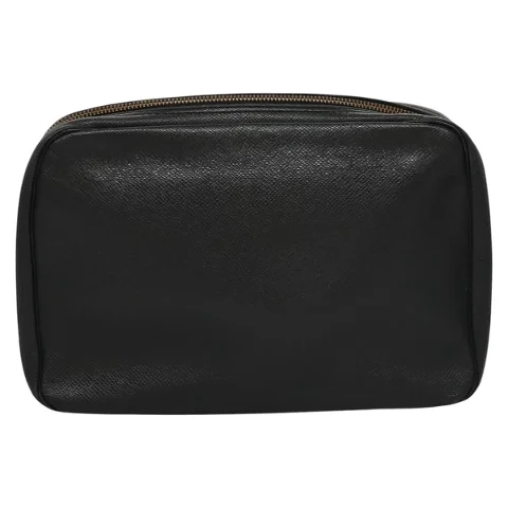 Louis Vuitton Vintage Pre-owned Leather clutches Black Dames
