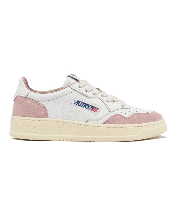 sneakers-retro-medalist-blanc-rose